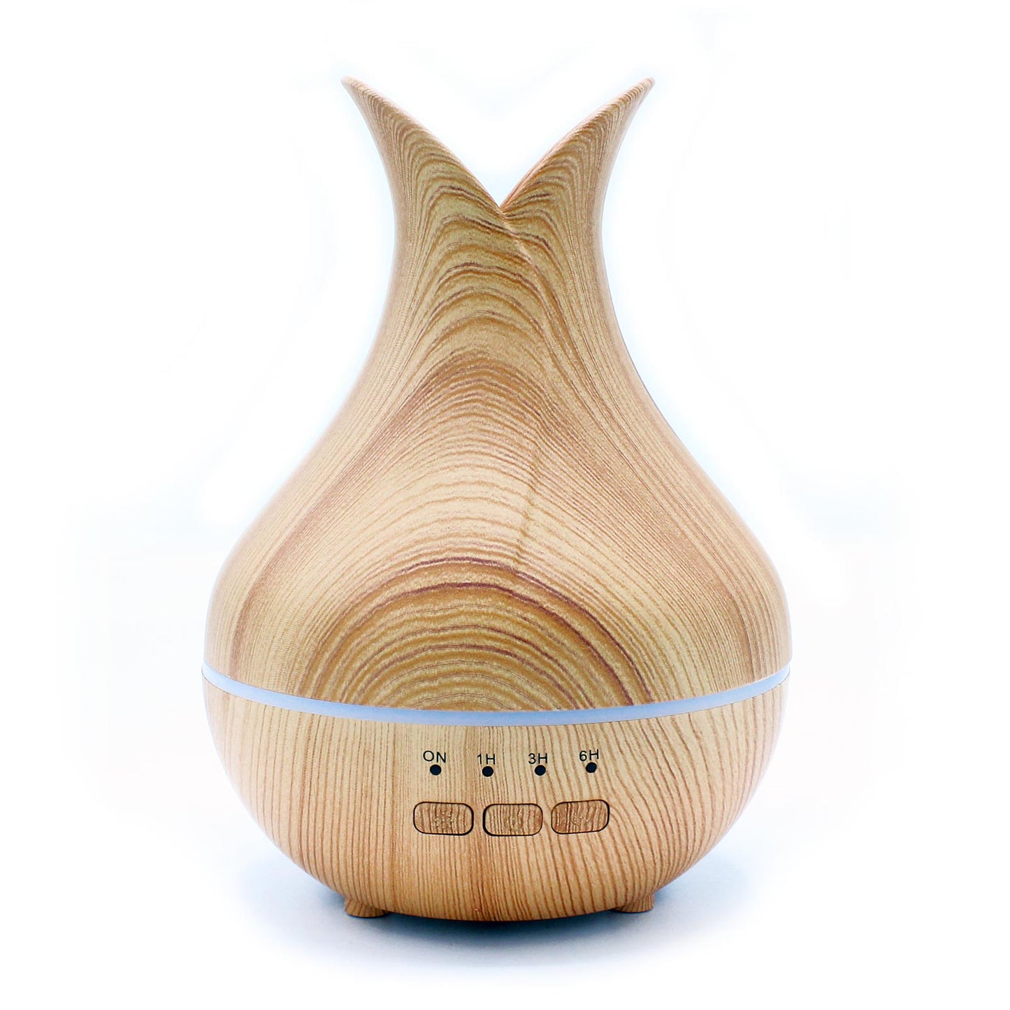 Palermo USB aroma diffuser with colour-changing LED and timer, compact ultrasonic mist design for modern aromatherapy in any room.
