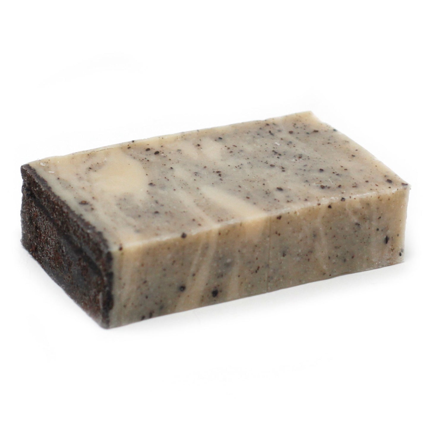 Spanish Artisan Soap Coconut – exfoliating handmade vegan soap bar with coconut shell powder, 100g, cold process soap from Spain