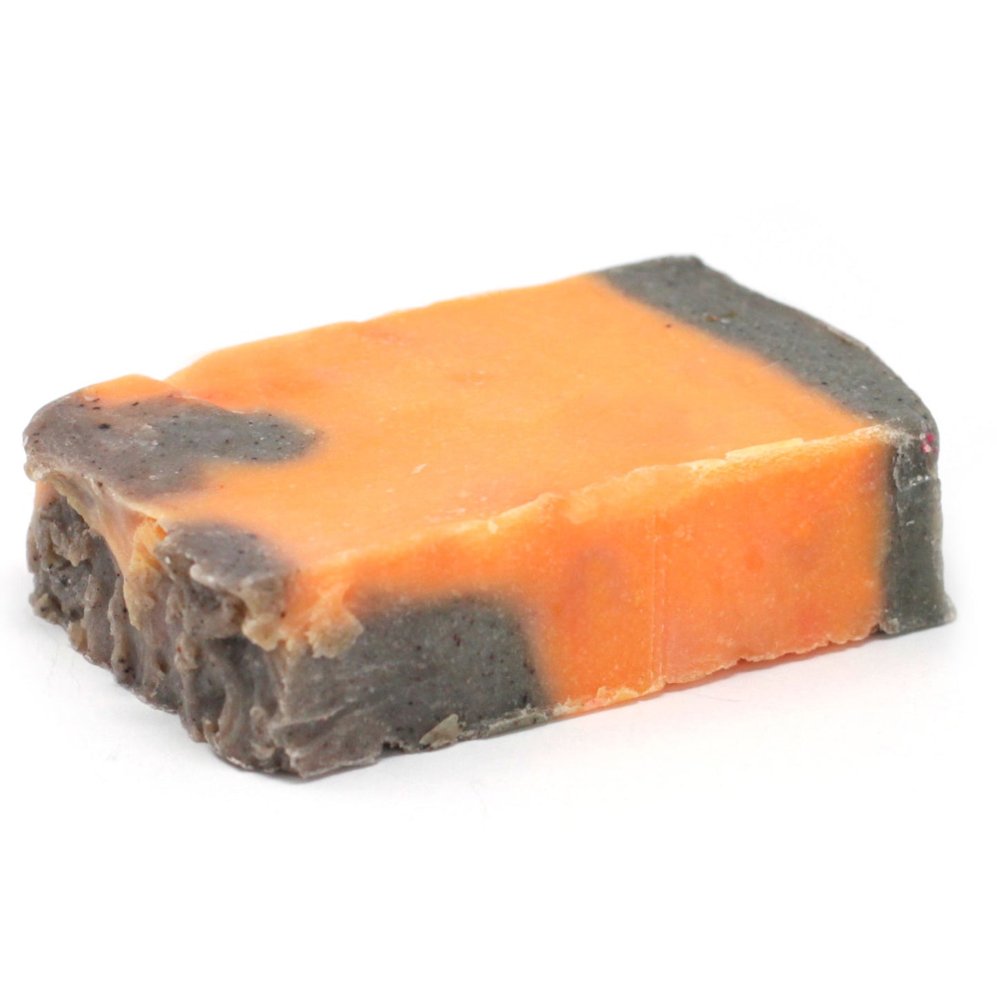 Spanish Artisan Soap Cinnamon & Orange – exfoliating handmade vegan bar with cinnamon bark and orange peel, 100g, cold process soap from Spain