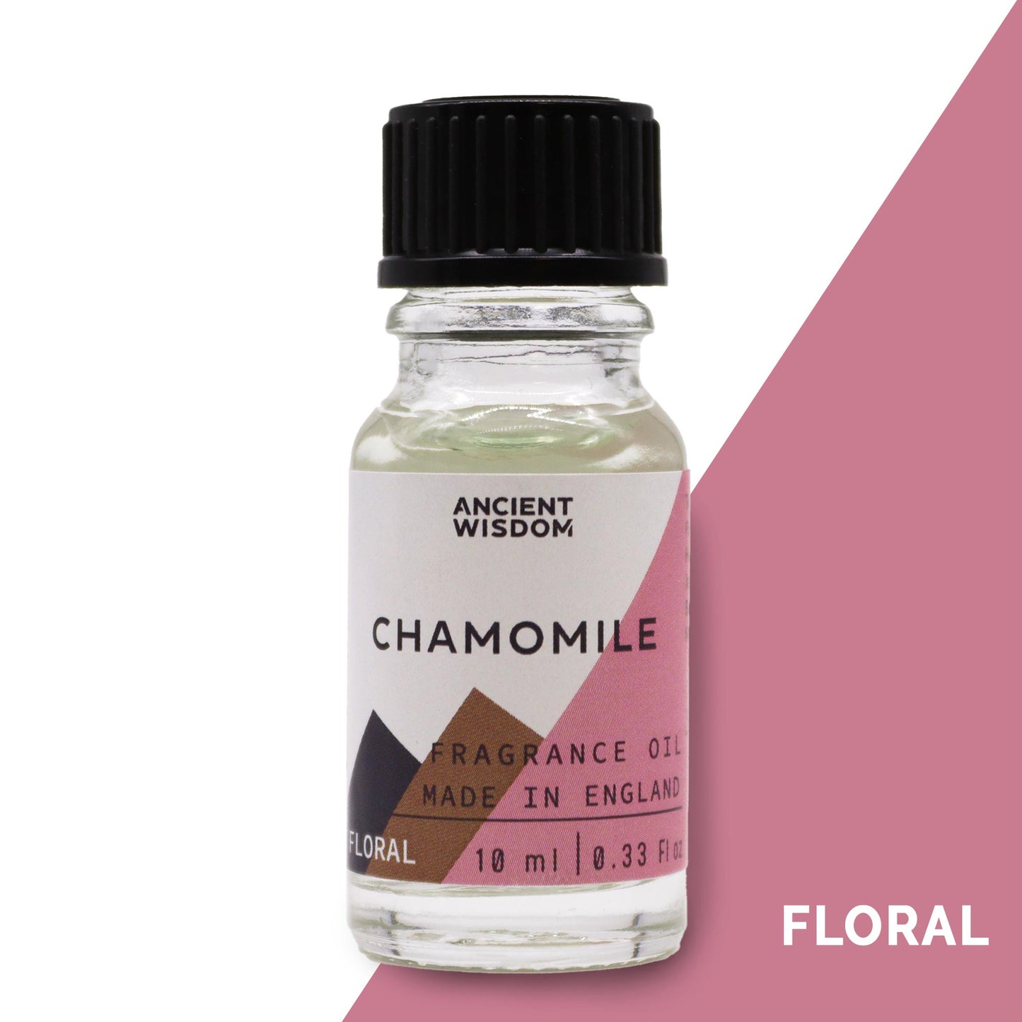 Fragrance Oil – Chamomile (10ml) by Ancient Wisdom – gentle herbal calming scent
