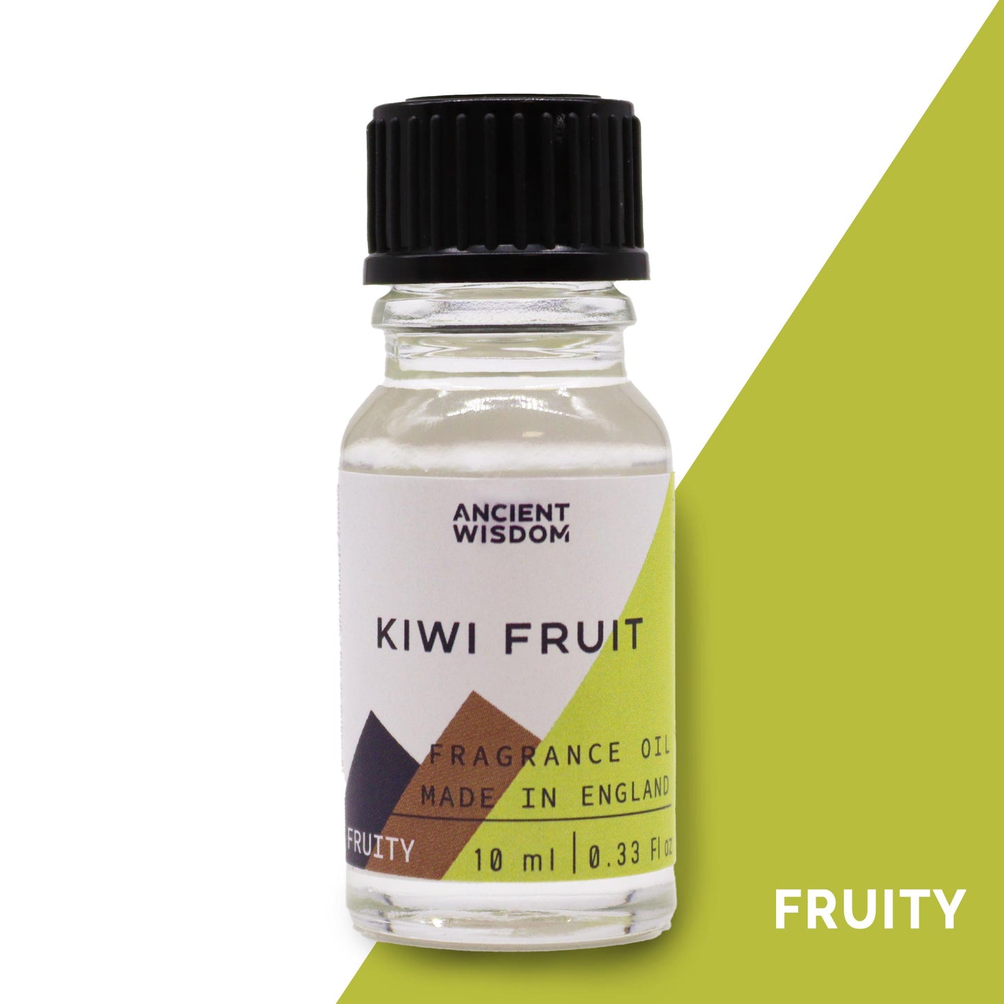 Fragrance Oil – Kiwi Fruit (10ml) by Ancient Wisdom – sweet and tangy tropical scent