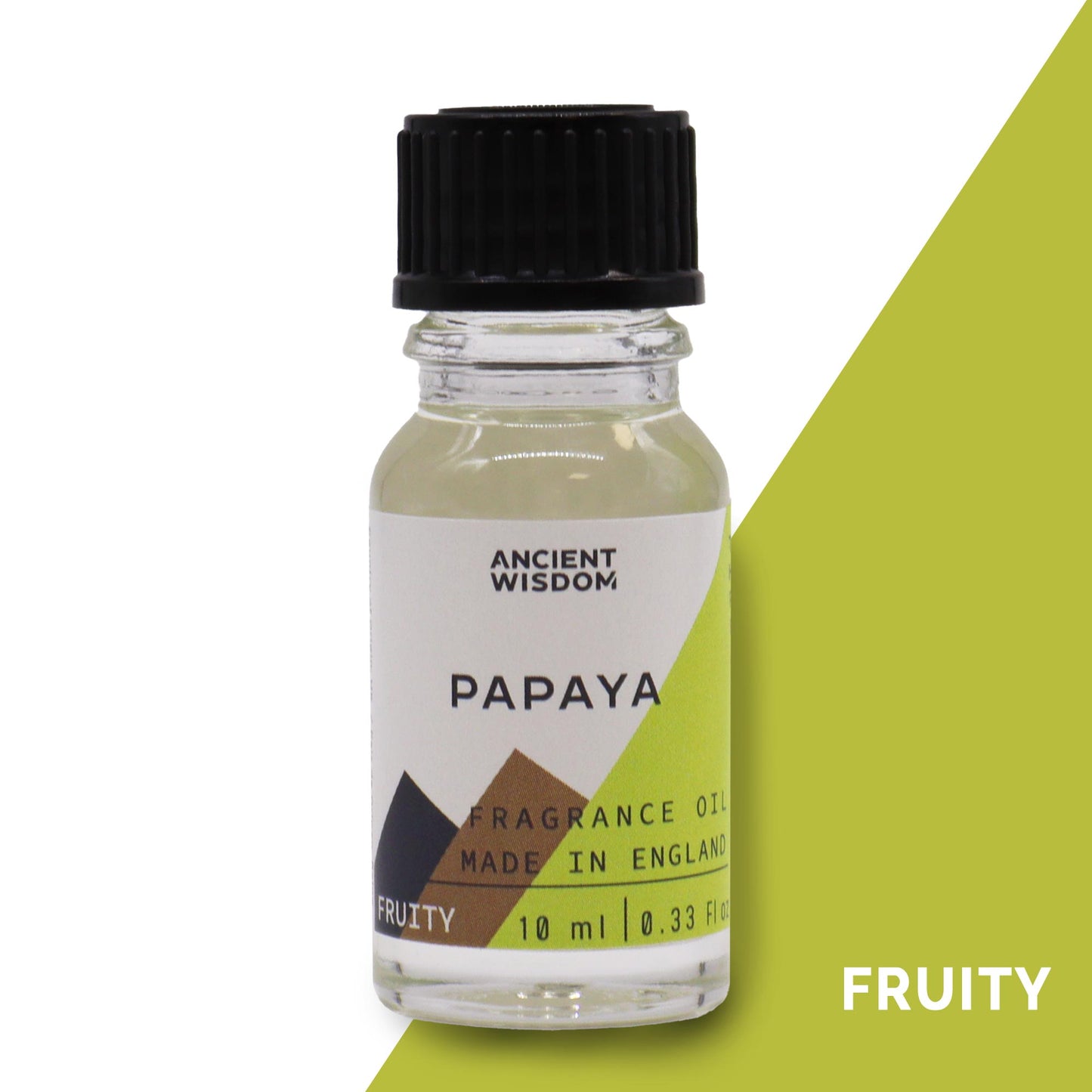 Fragrance Oil – Papaya (10ml) by Ancient Wisdom – sweet tropical fruit scent