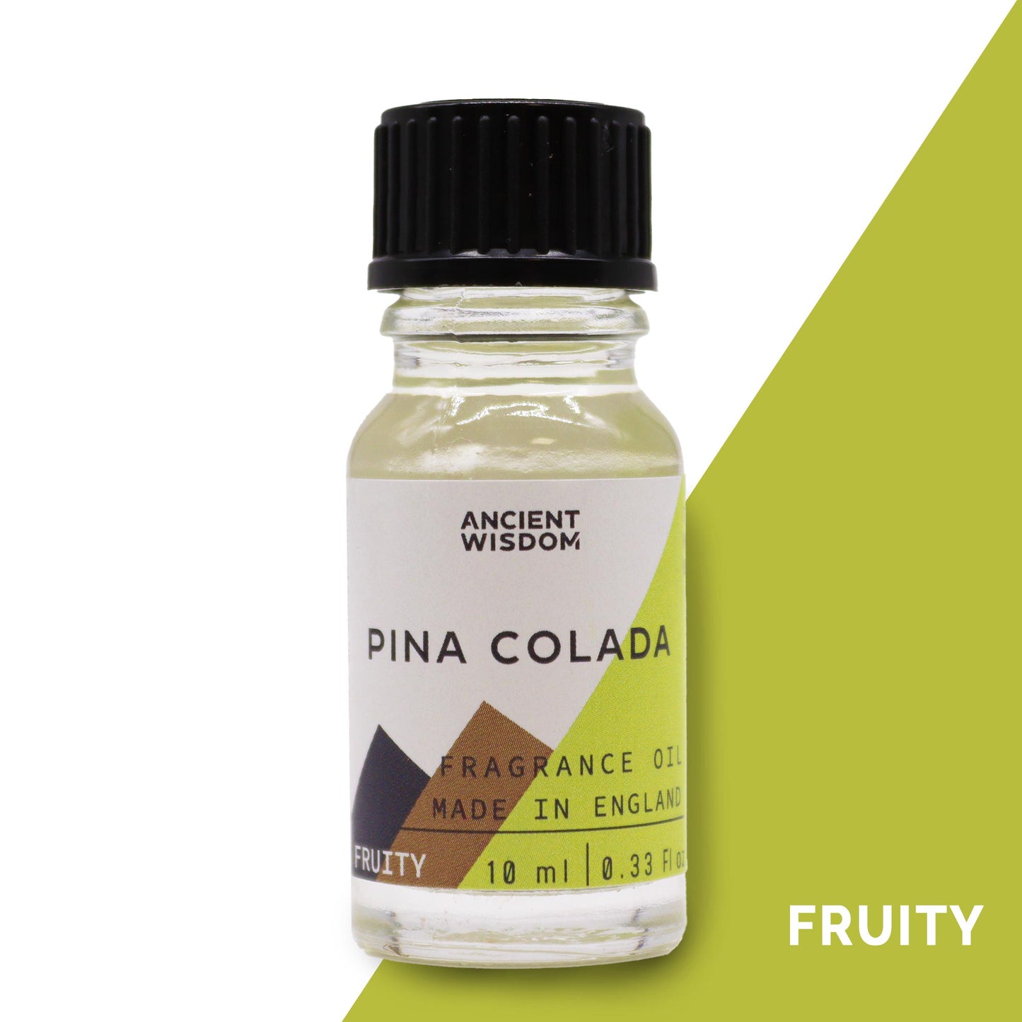 Fragrance Oil – Pinacolada (10ml) by Ancient Wisdom – tropical pineapple and coconut scent