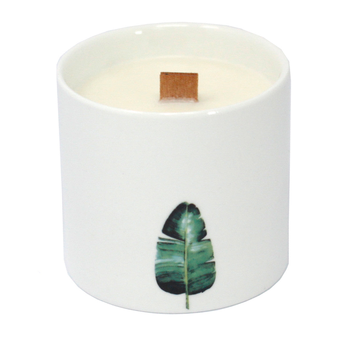 Set of 3 Victorian Peony botanical soy candles in ceramic jars with wooden wicks and soft floral scent
