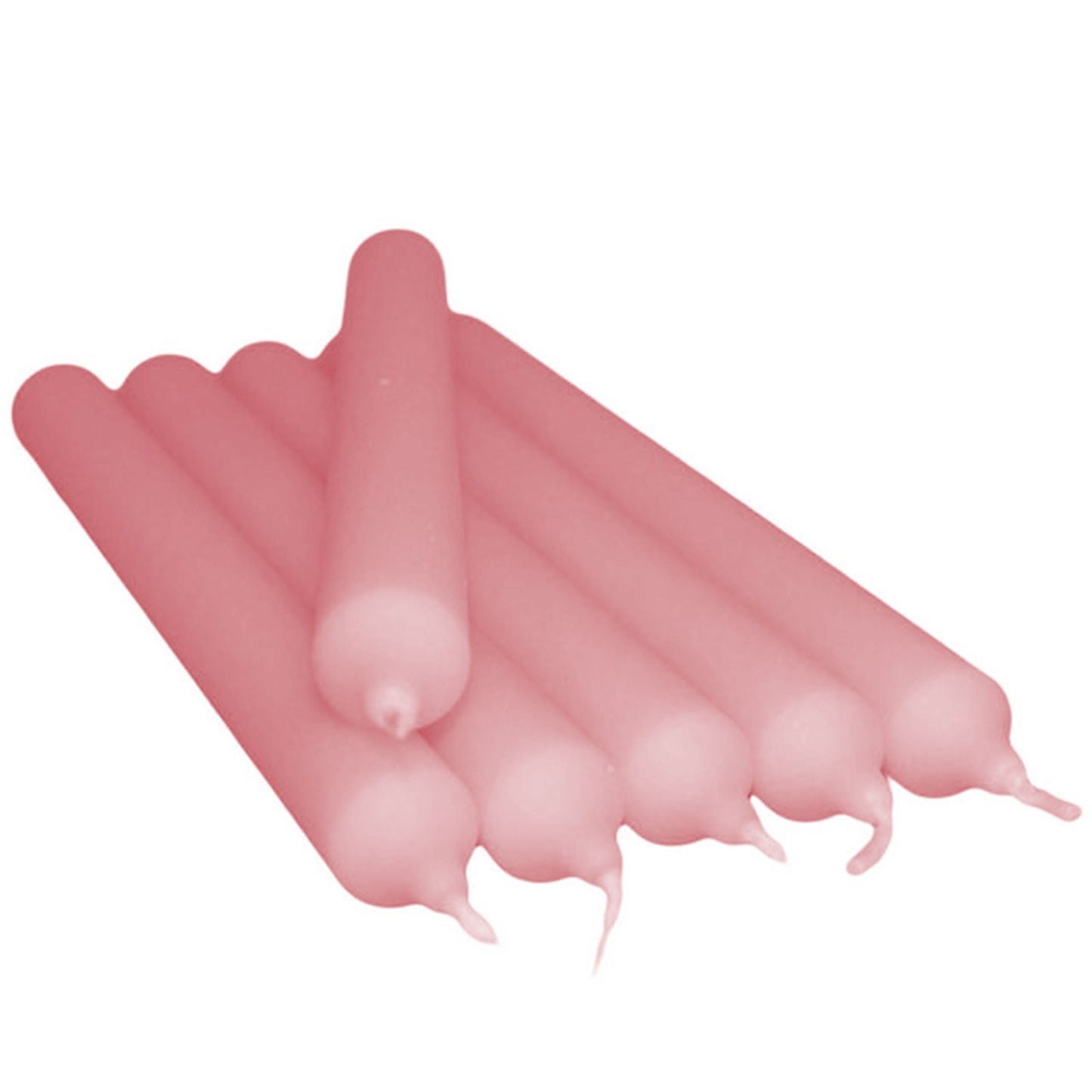 Antique rose German dinner candles – pack of 5