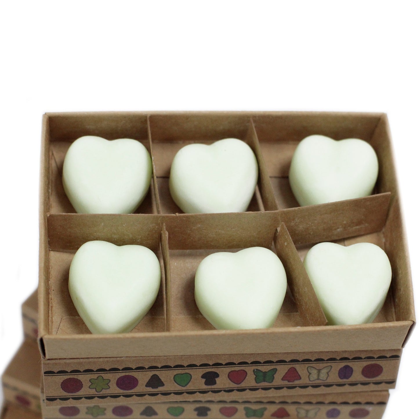 Box of 6 apple spice soy wax melts – large luxury autumn-inspired fragrance