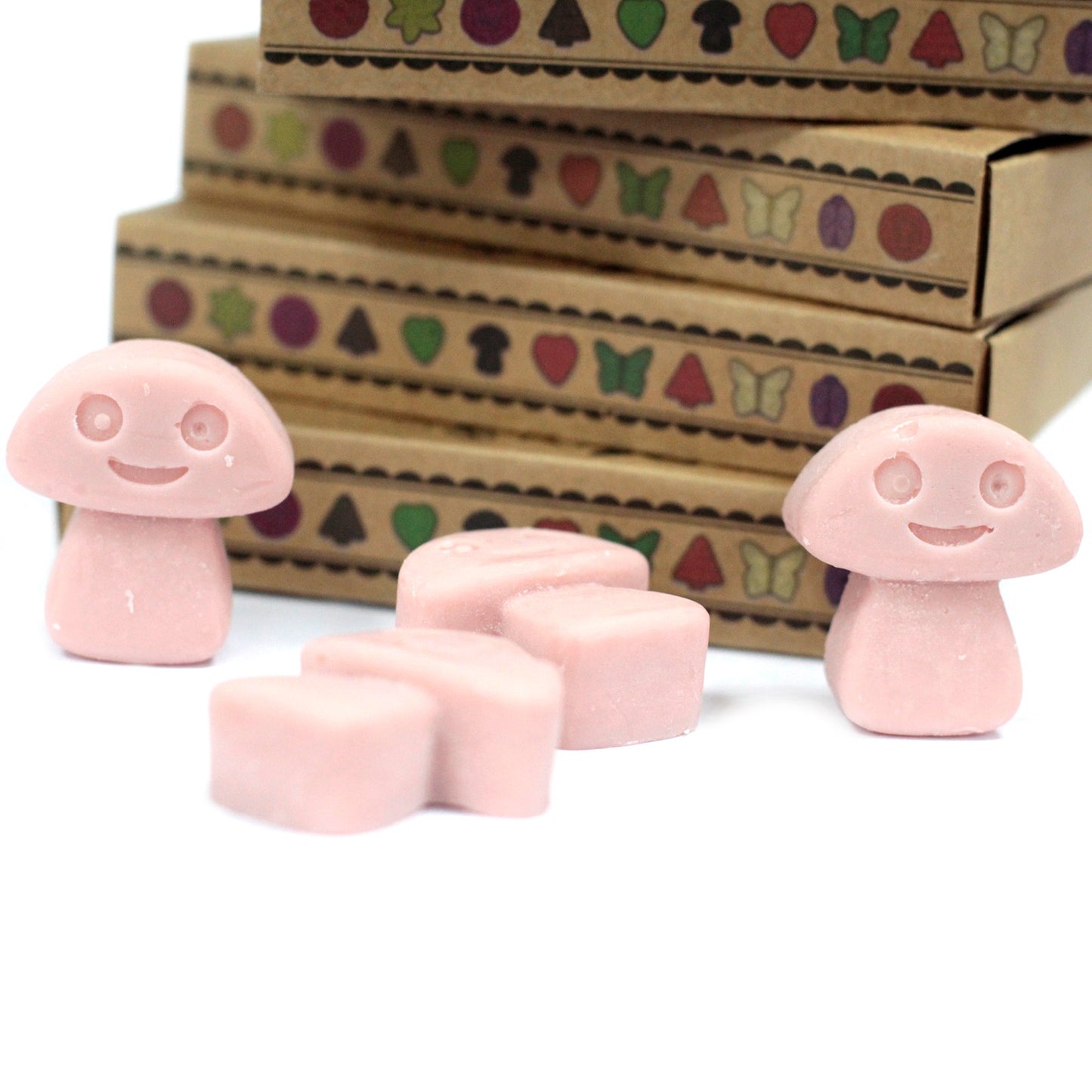 Box of 6 coffee-scented soy wax melts – large luxury café-style fragrance