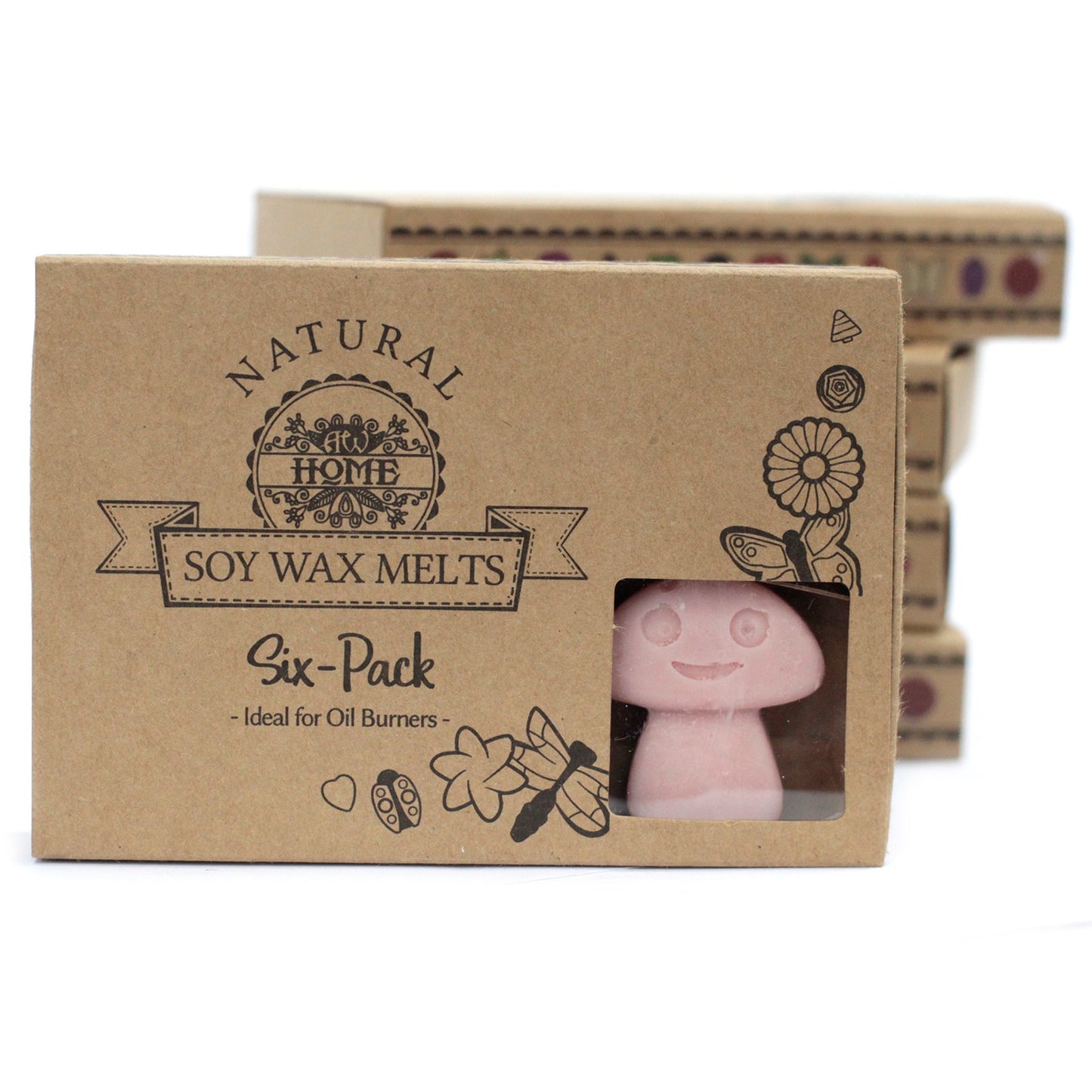 Box of 6 coffee-scented soy wax melts – large luxury café-style fragrance