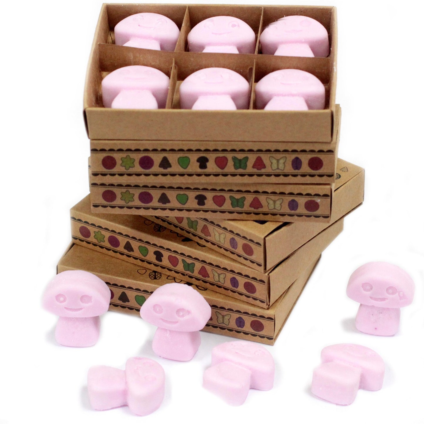 Box of 6 Ylang Ylang soy wax melts – large luxury floral fragrance