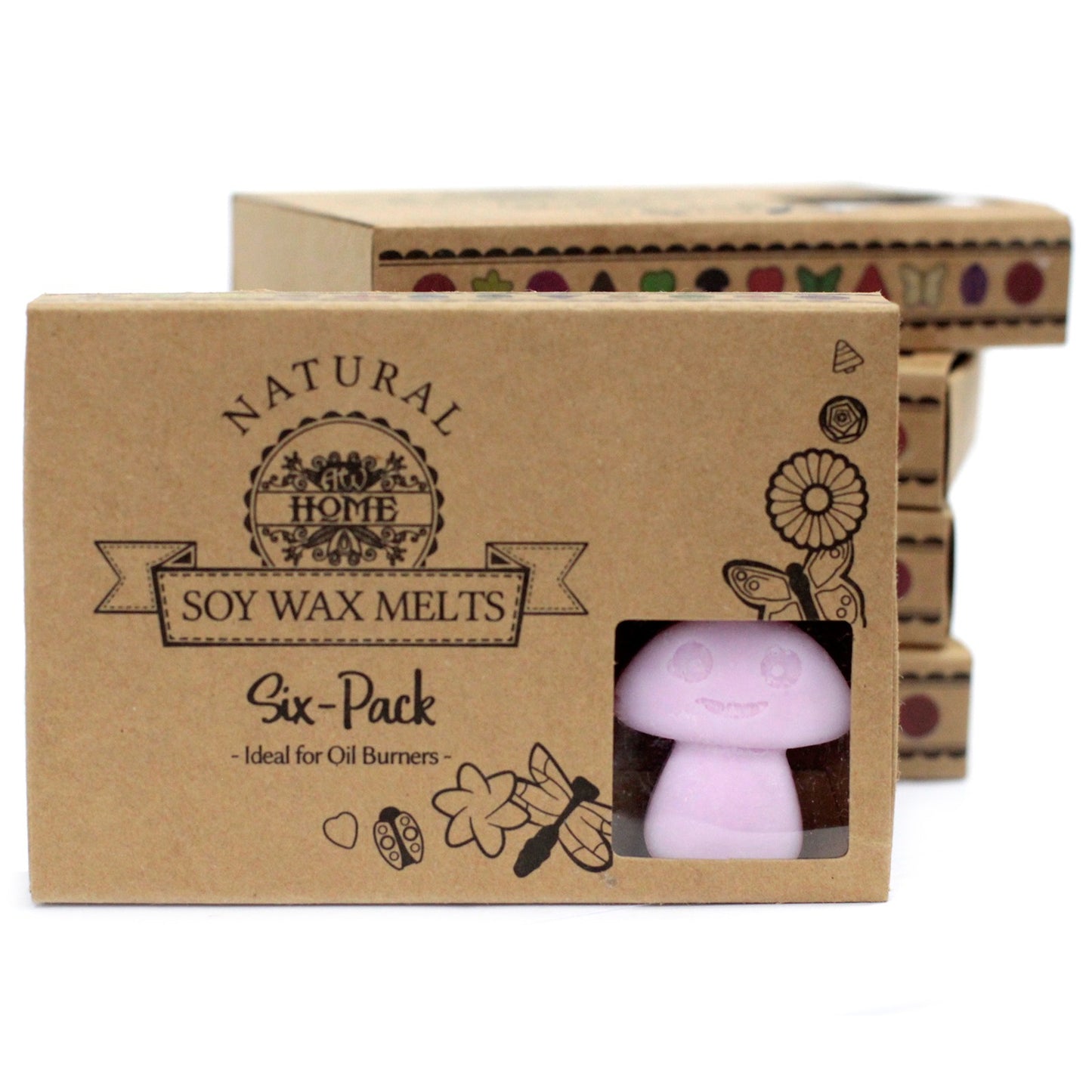 Box of 6 Ylang Ylang soy wax melts – large luxury floral fragrance