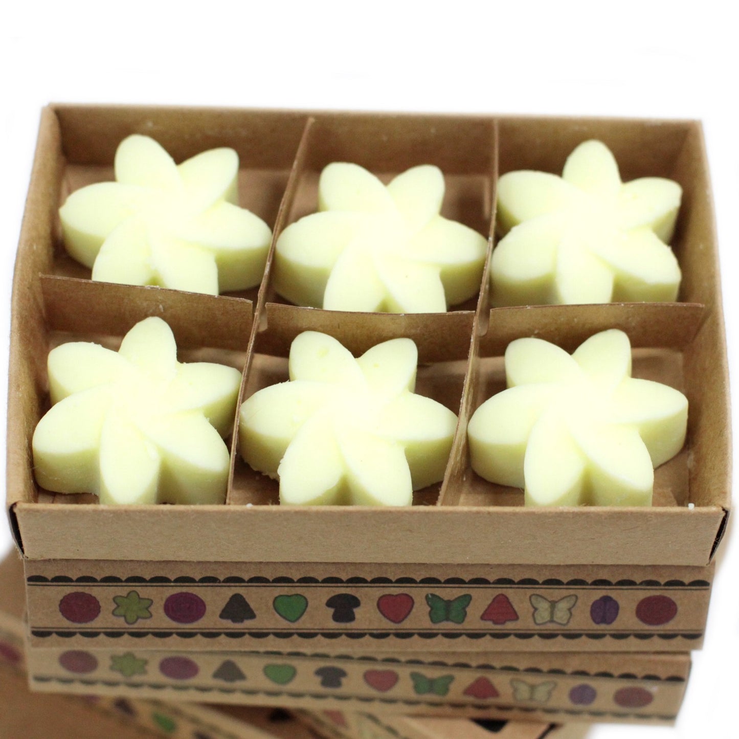 Box of 6 Lemon Harvest soy wax melts – large luxury citrus fresh fragrance