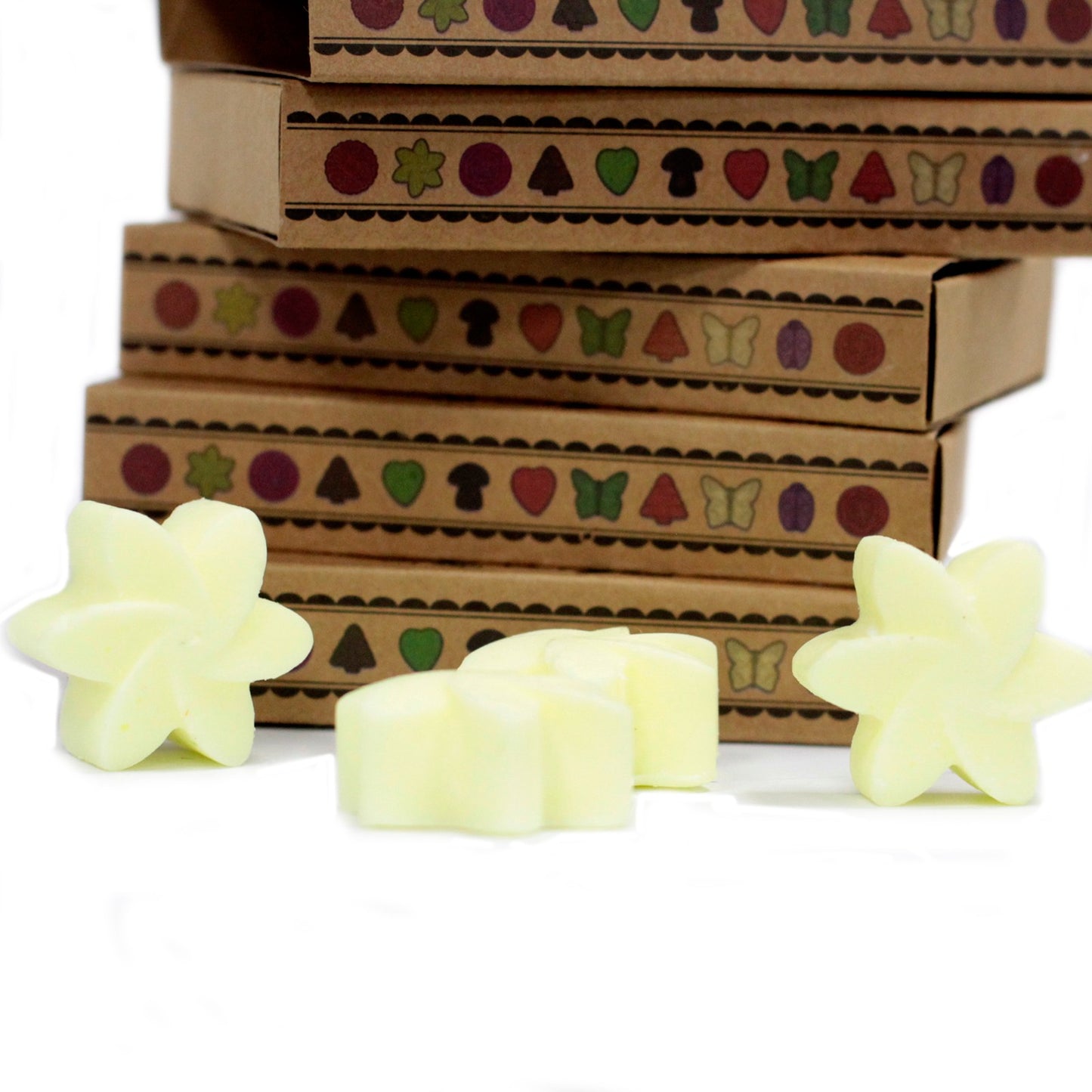 Box of 6 Lemon Harvest soy wax melts – large luxury citrus fresh fragrance