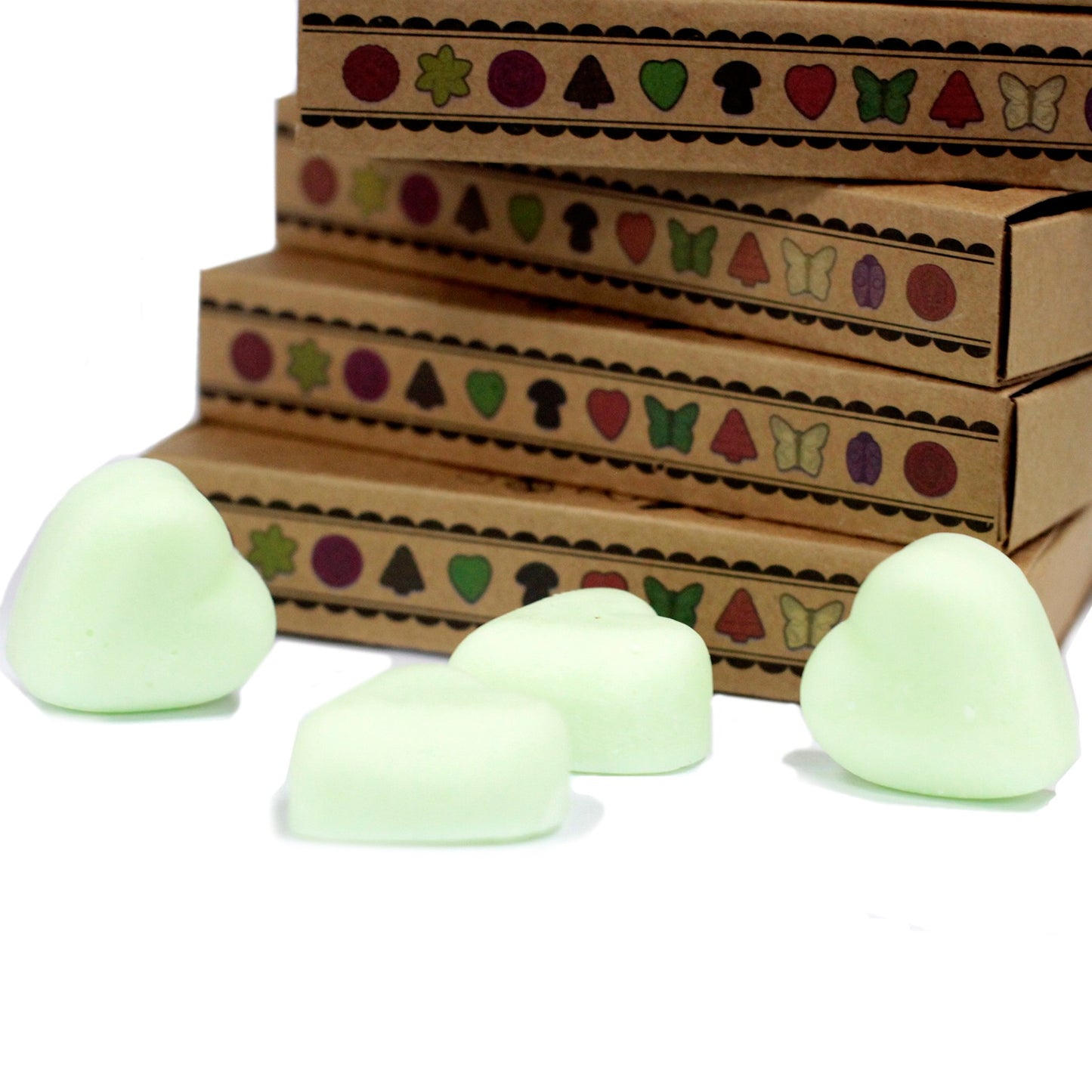 Box of 6 Watermelon Fresh soy wax melts – large luxury fruity summer fragrance