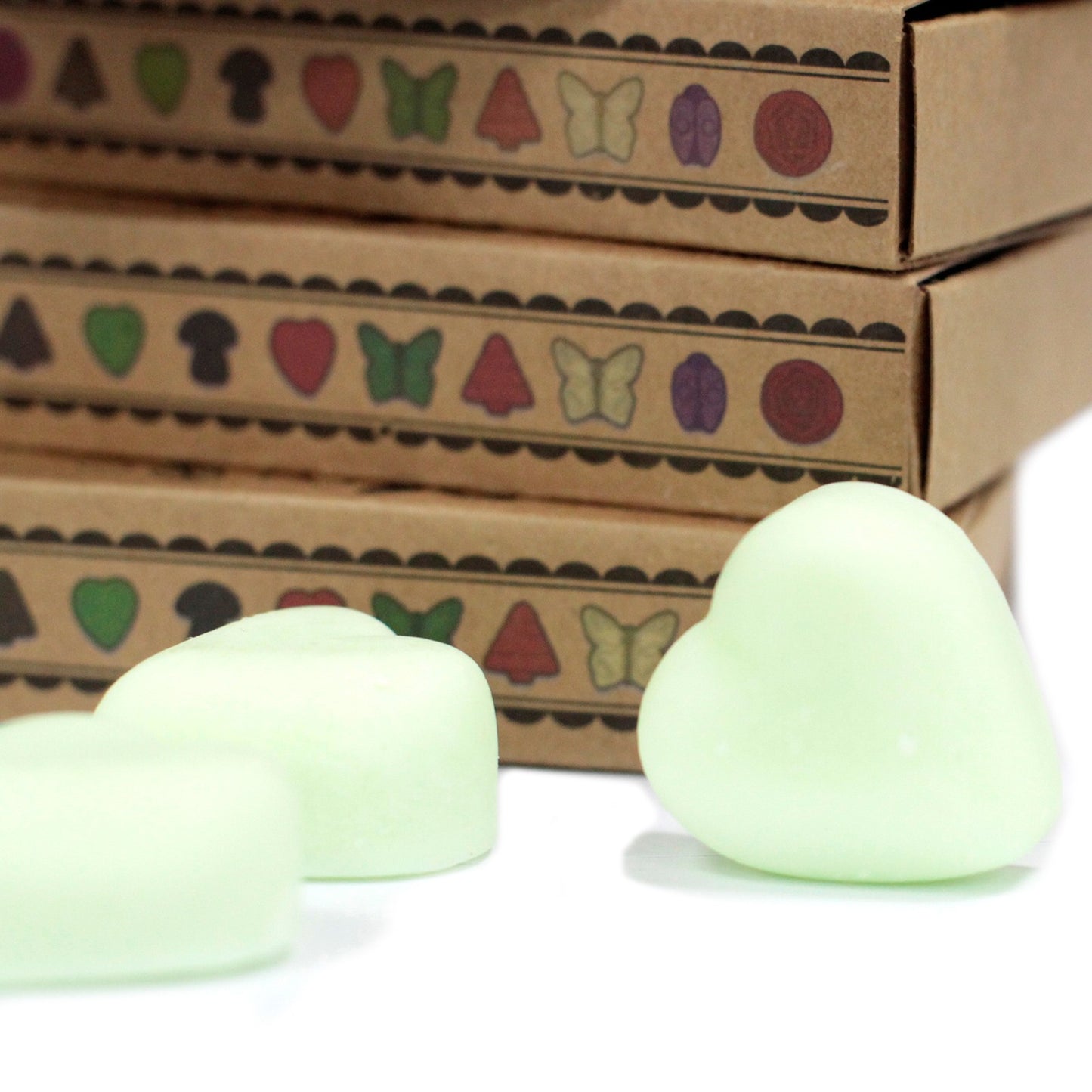 Box of 6 Watermelon Fresh soy wax melts – large luxury fruity summer fragrance