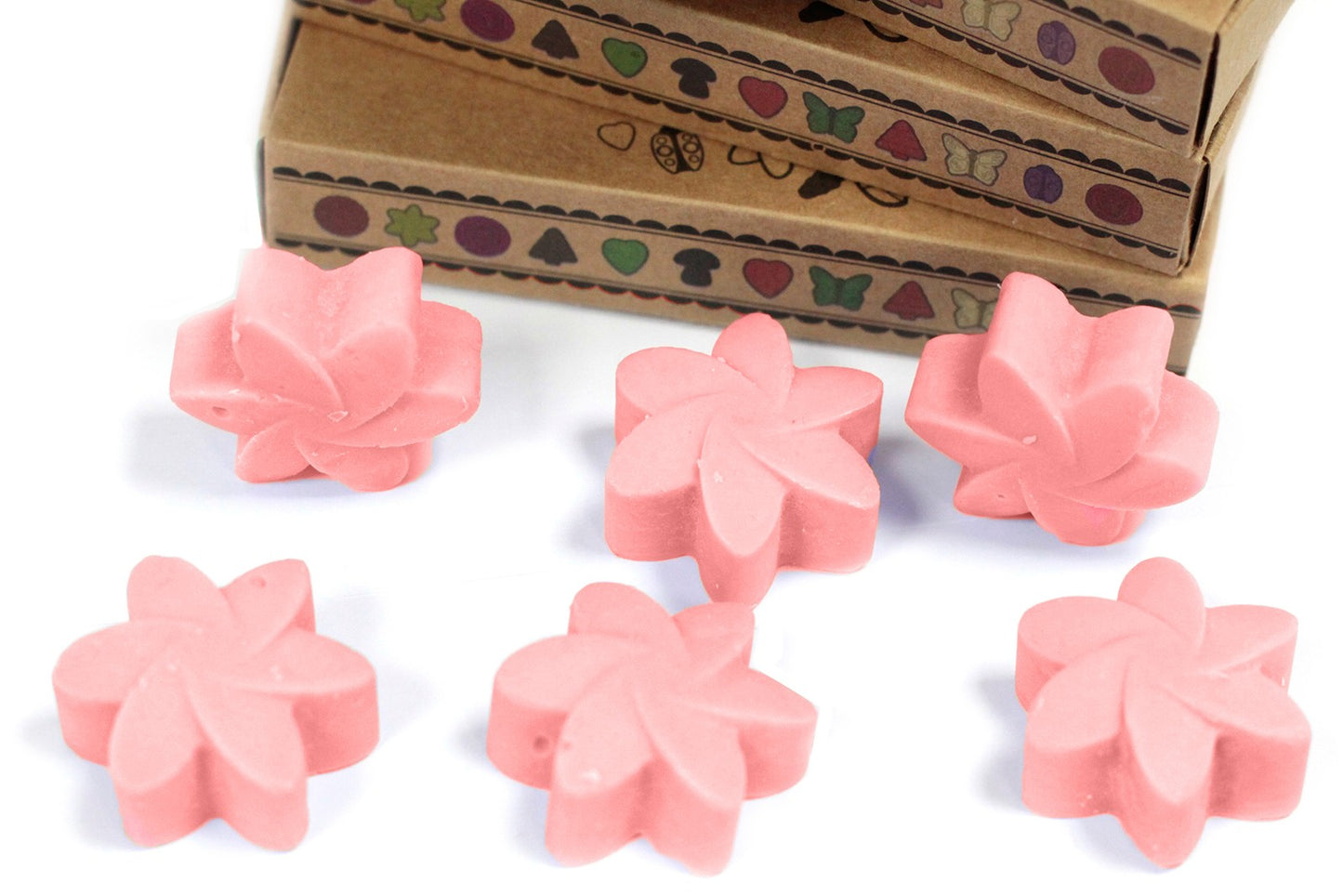 Box of 6 Japanese Magnolia soy wax melts – large luxury floral fragrance