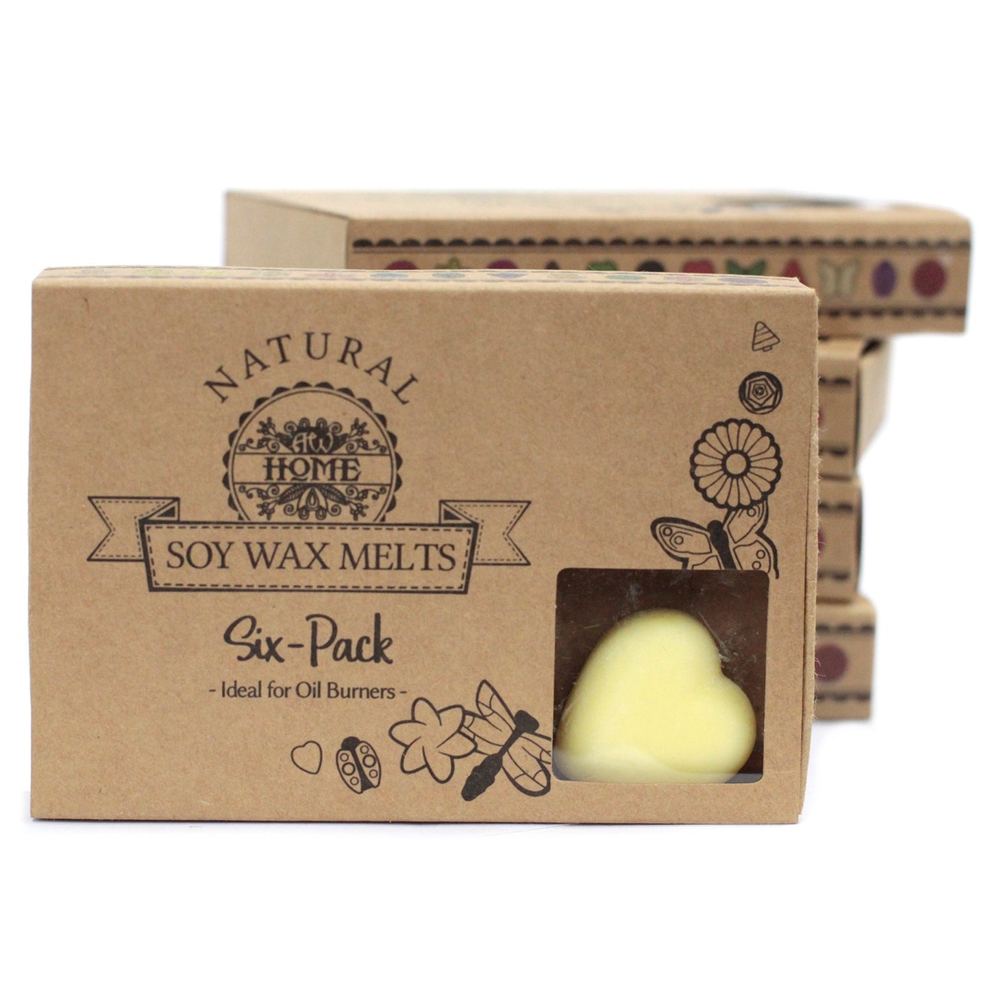 Box of 6 Brandy Butter soy wax melts – large luxury festive fragrance