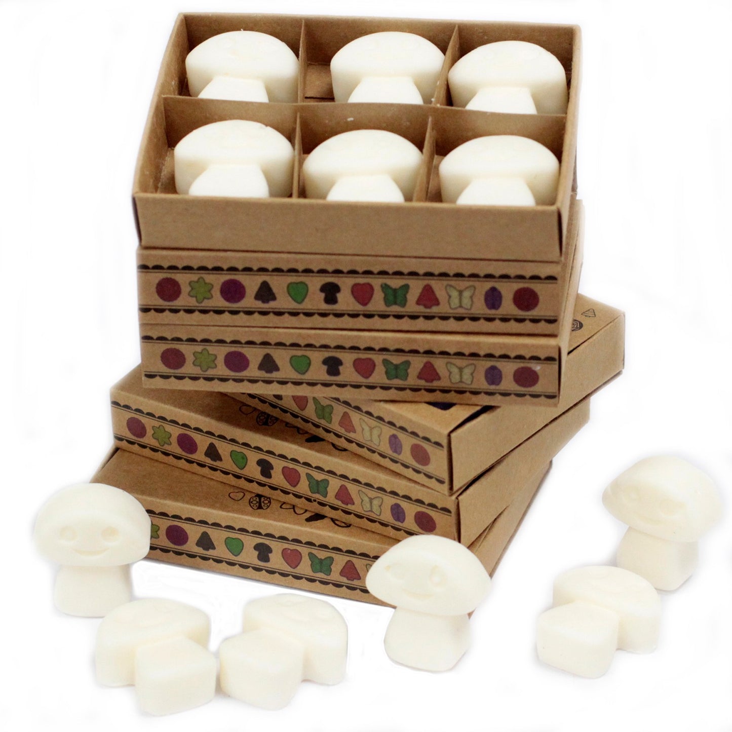 Box of 6 White Musk soy wax melts – large luxury soft floral scent