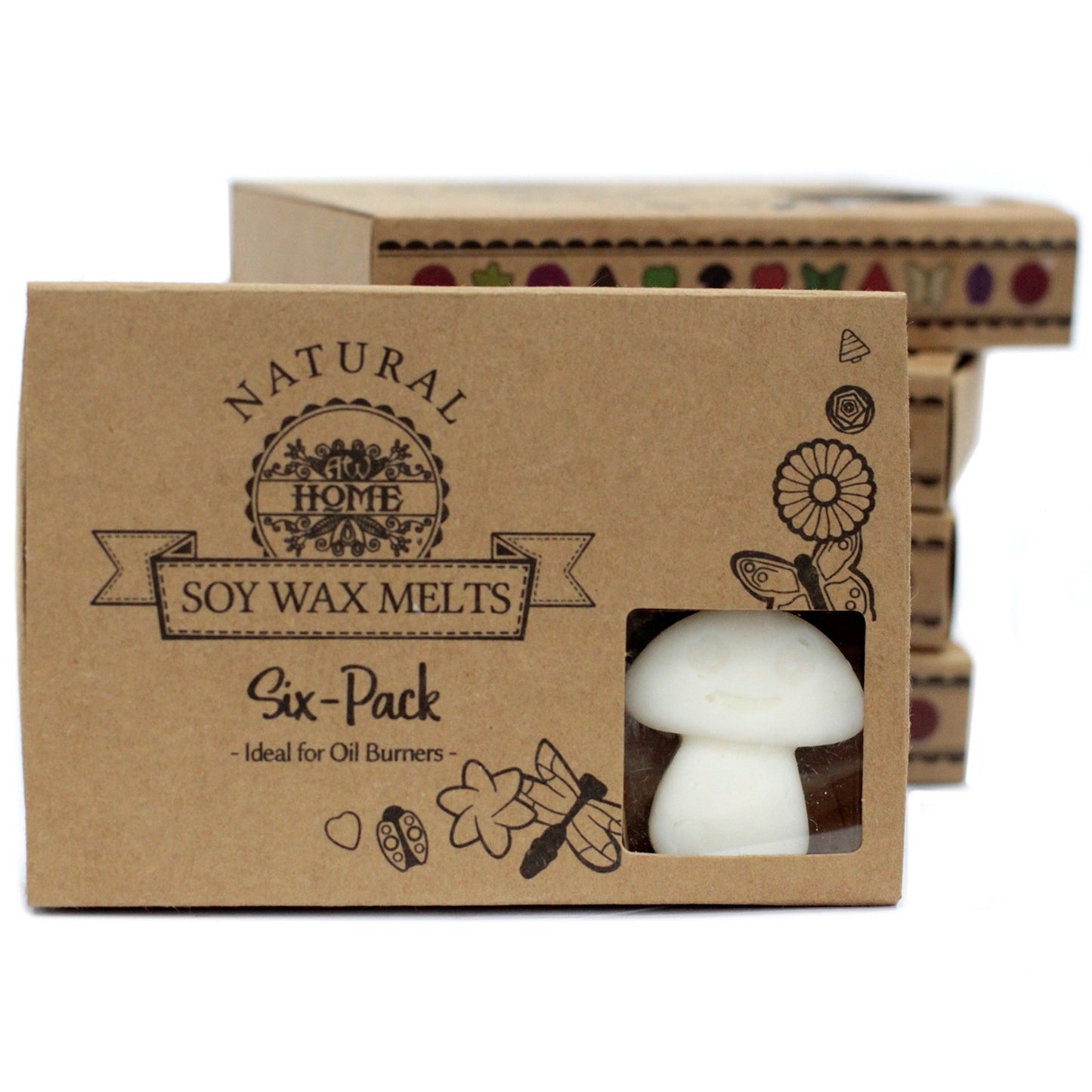 Box of 6 White Musk soy wax melts – large luxury soft floral scent