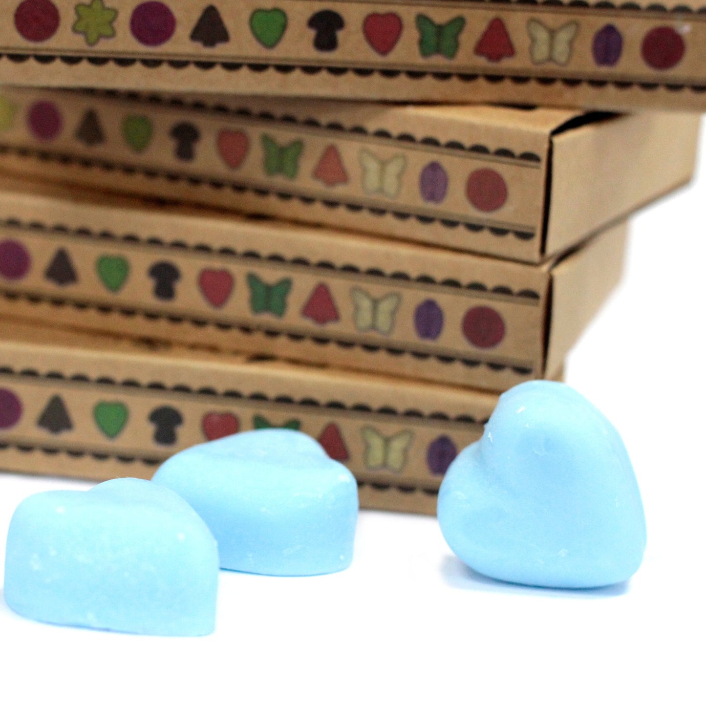 Box of 6 Dewberry soy wax melts – large luxury fruity floral scent