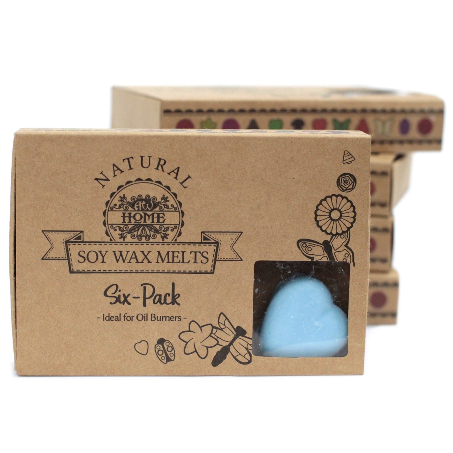Box of 6 Dewberry soy wax melts – large luxury fruity floral scent