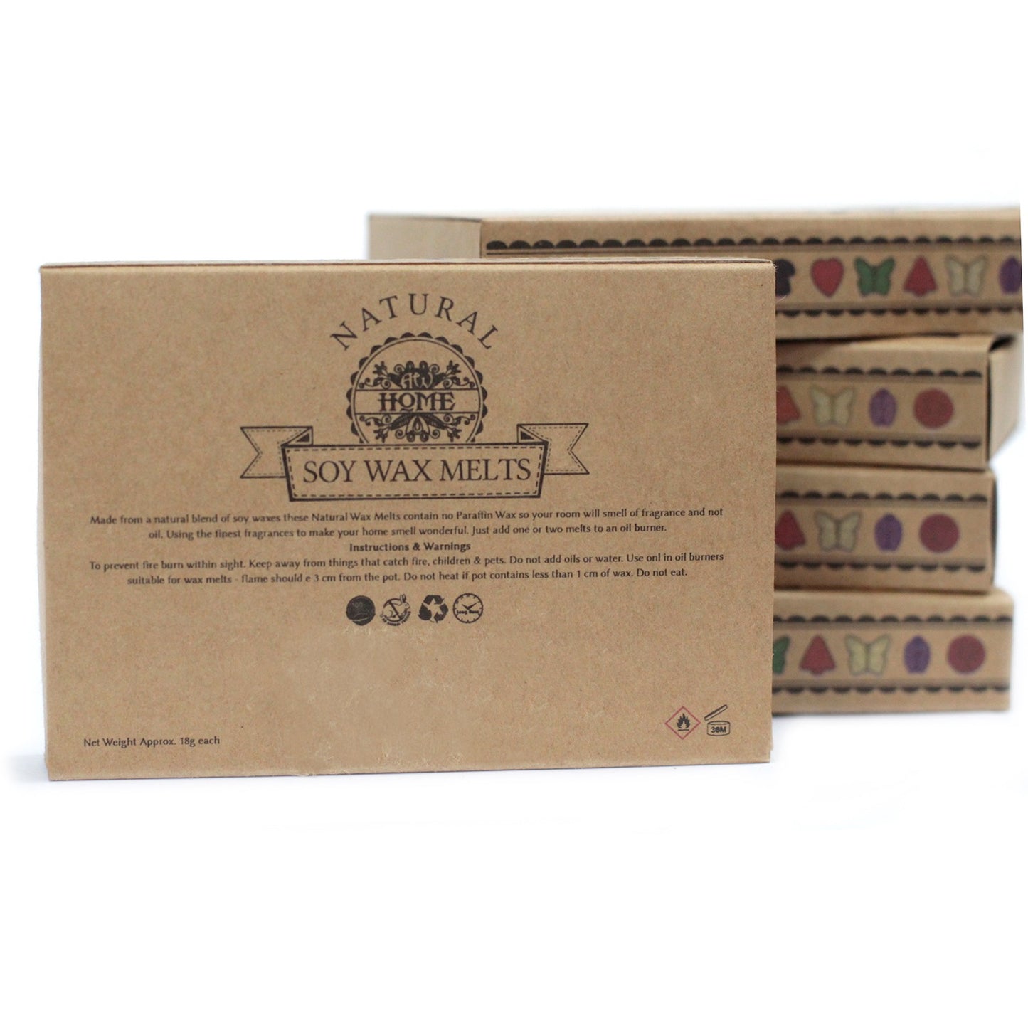 Box of 6 Dewberry soy wax melts – large luxury fruity floral scent