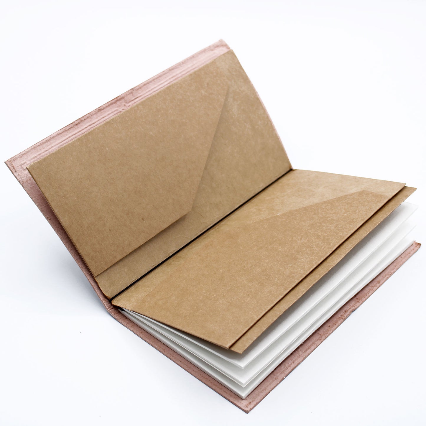 My Bucket List Book leather journal with wrap band and embossed design