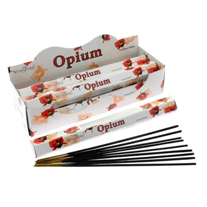 Stamford Premium Hex Incense Sticks – Opium fragrance box and sticks