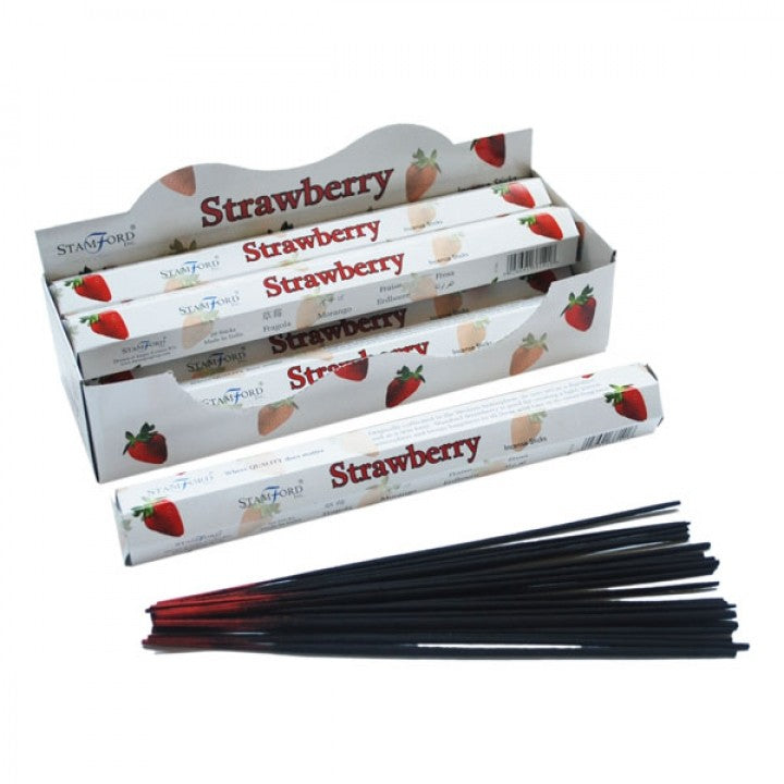Stamford Premium Hex Incense Sticks – Strawberry box and sticks