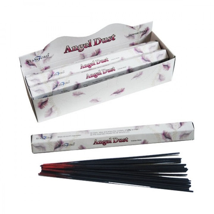 Stamford Premium Hex Incense Sticks – Angel Dust with lily fragrance box and sticks