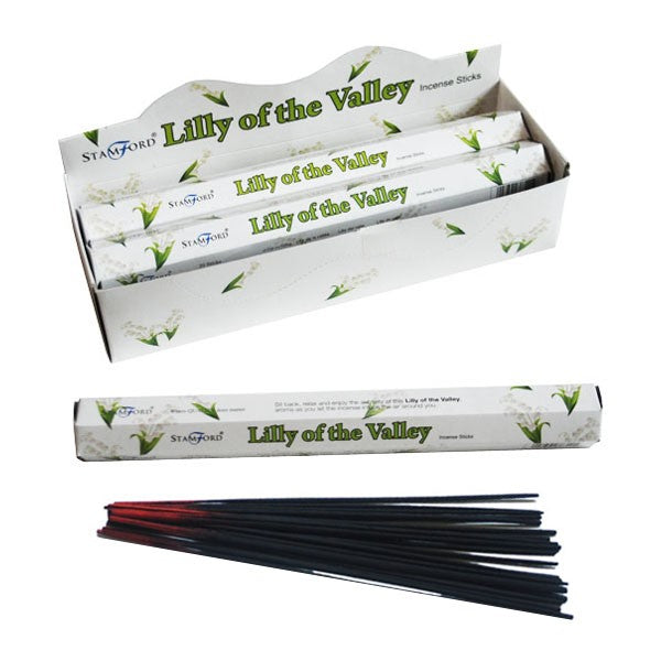Stamford Premium Hex Incense Sticks – Lily of the Valley fragrance box and sticks