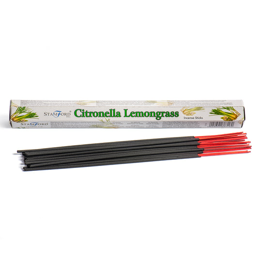Stamford Premium Hex Incense Sticks – Citronella & Lemongrass box and sticks