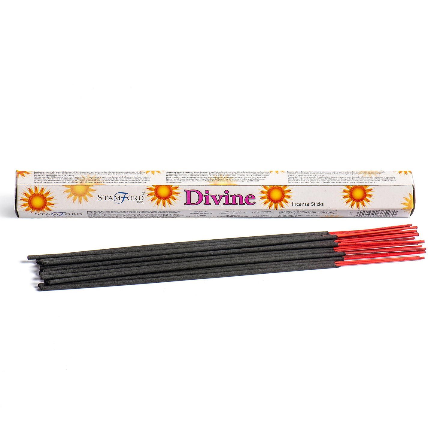 Stamford Premium Hex Incense Sticks – Divine with Musk and Patchouli fragrance