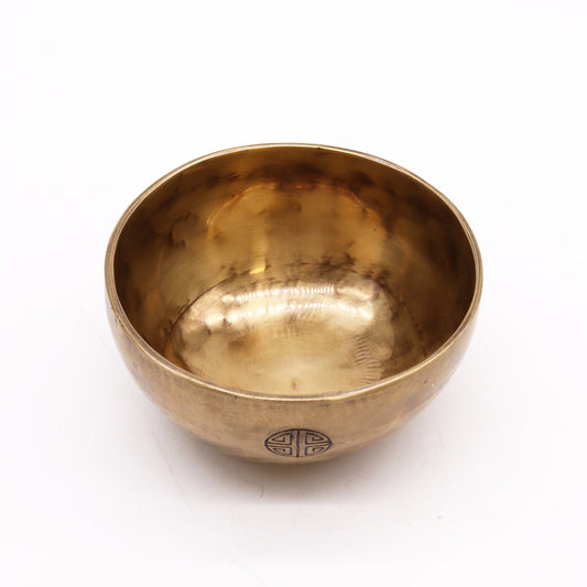 small nepalese moon singing bowl 13cm 550g