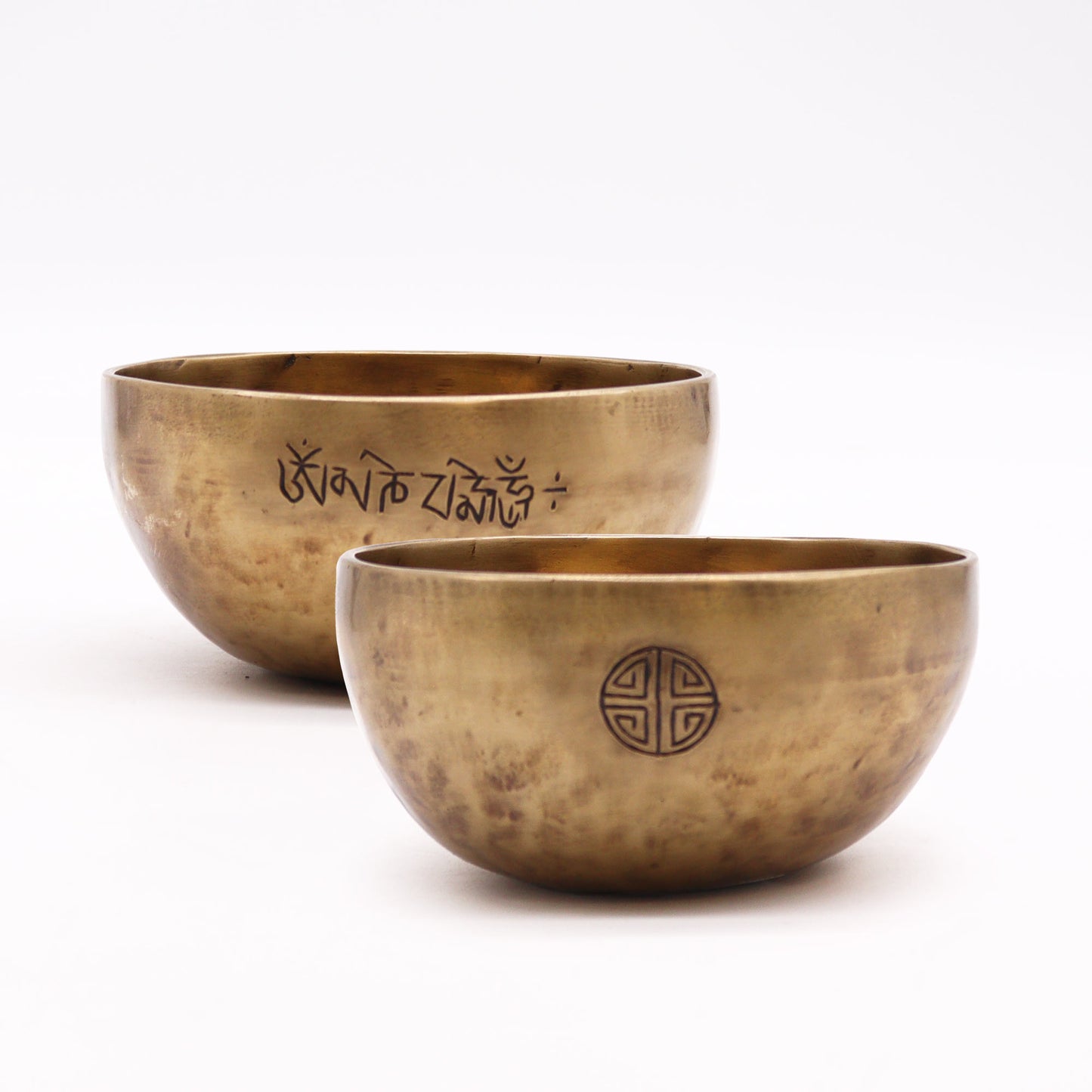 small nepalese moon singing bowl 13cm 550g