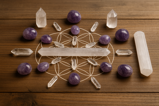 Crystal Grids for Intention and Space Clearing