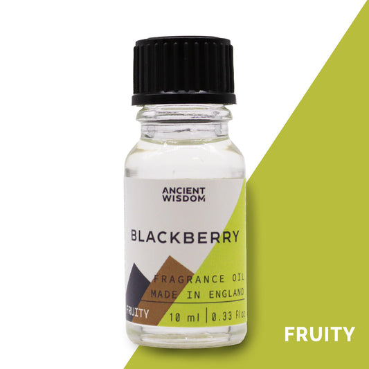 Fragrance Oil – Blackberry (10ml) by Ancient Wisdom – juicy wild berry scent

