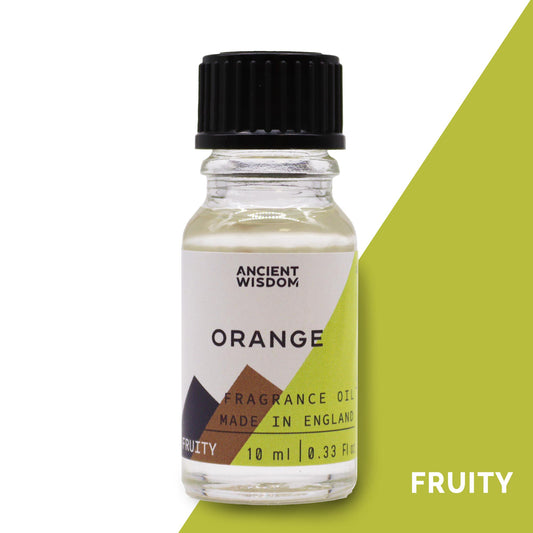 Fragrance Oil – Orange (10ml) by Ancient Wisdom – juicy citrus orange scent

