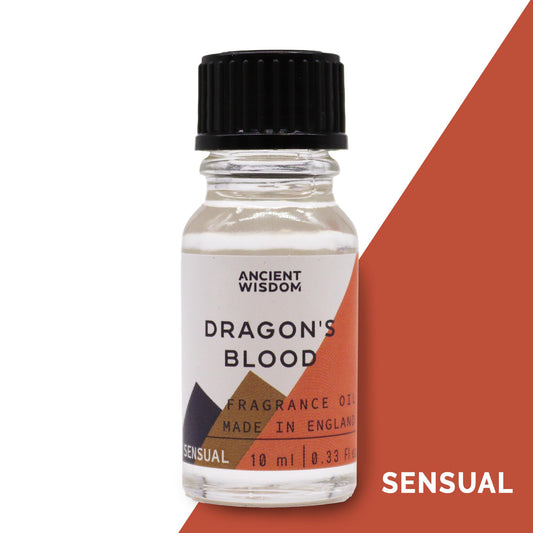 Fragrance Oil – Dragon's Blood (10ml) by Ancient Wisdom – bold earthy mystical scent

