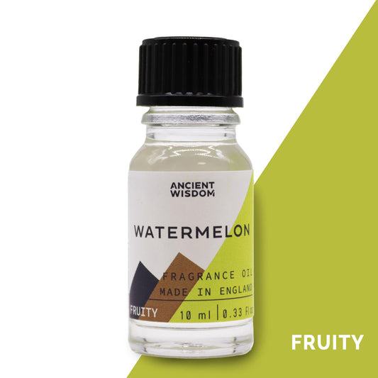 Fragrance Oil – Watermelon (10ml) by Ancient Wisdom – fresh juicy watermelon scent

