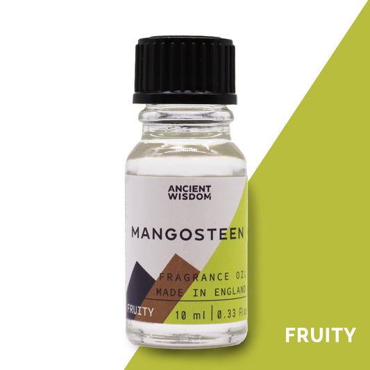 Fragrance Oil – Mangosteen (10ml) by Ancient Wisdom – tropical sweet citrus aroma

