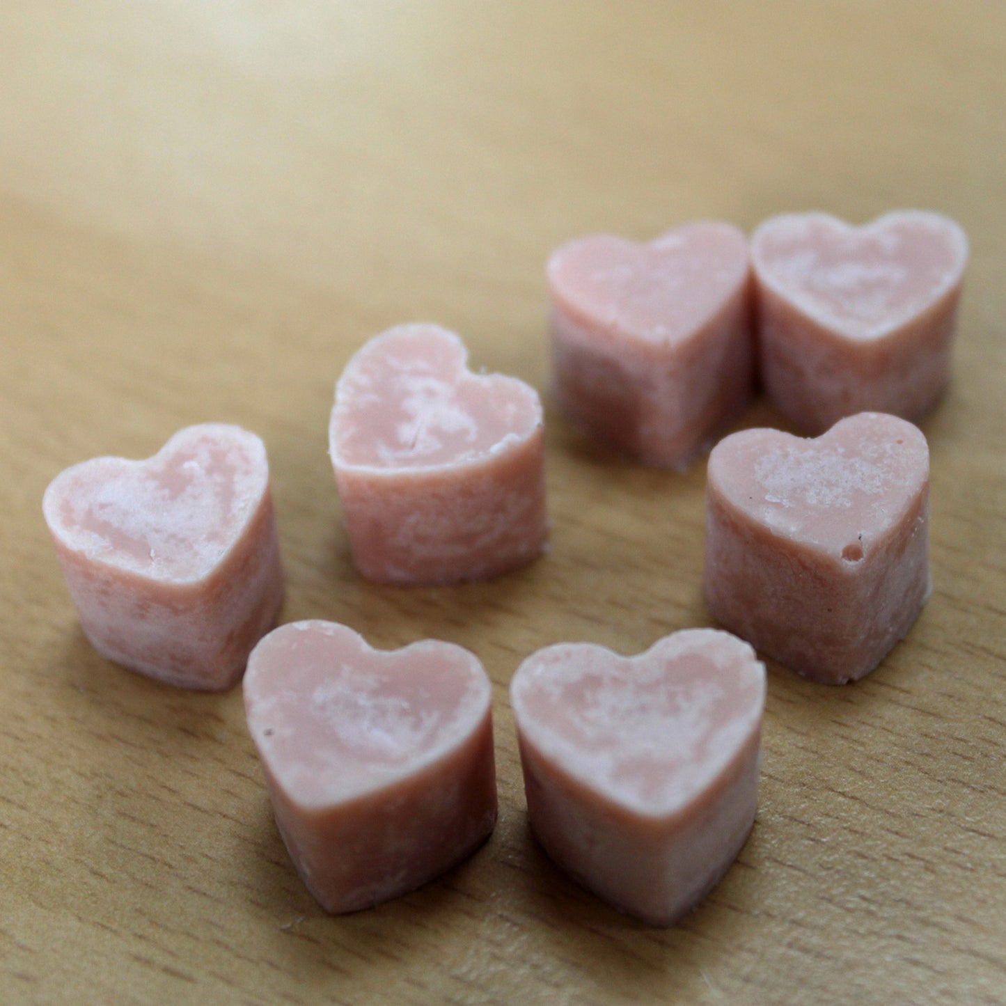 Ginger & Clove Aromatherapy Wax Melts in reusable glass jar – soy wax, approx. 14–18 hearts

