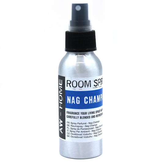 100ml Traditional Home Room Spray – Nag Champa in aluminium bottle

