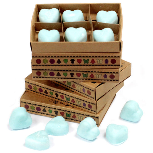 Box of 6 Nagchampa soy wax melts – large luxury spiritual incense scent

