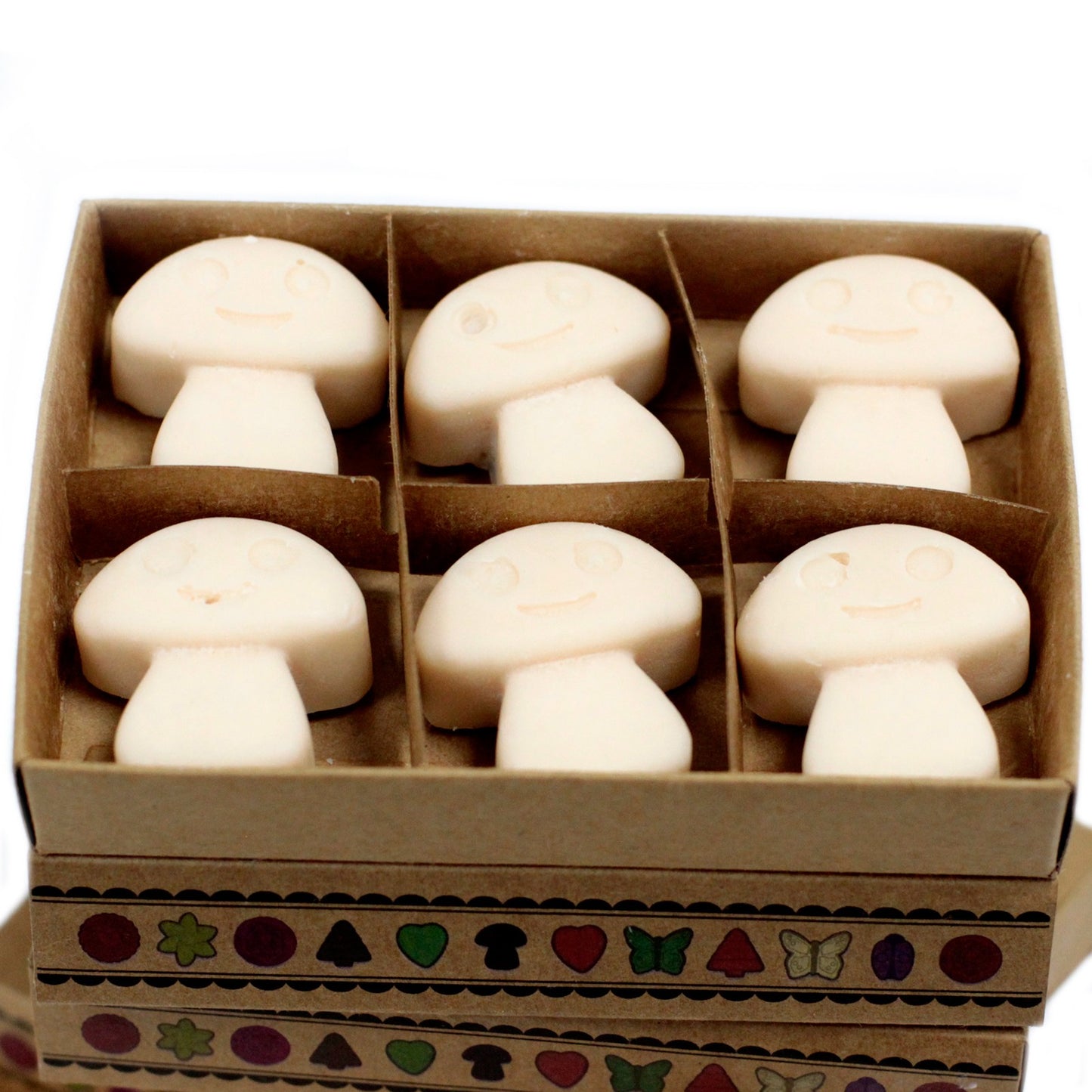 Box of 6 Vanilla Nutmeg soy wax melts – large luxury warm and spicy fragrance

