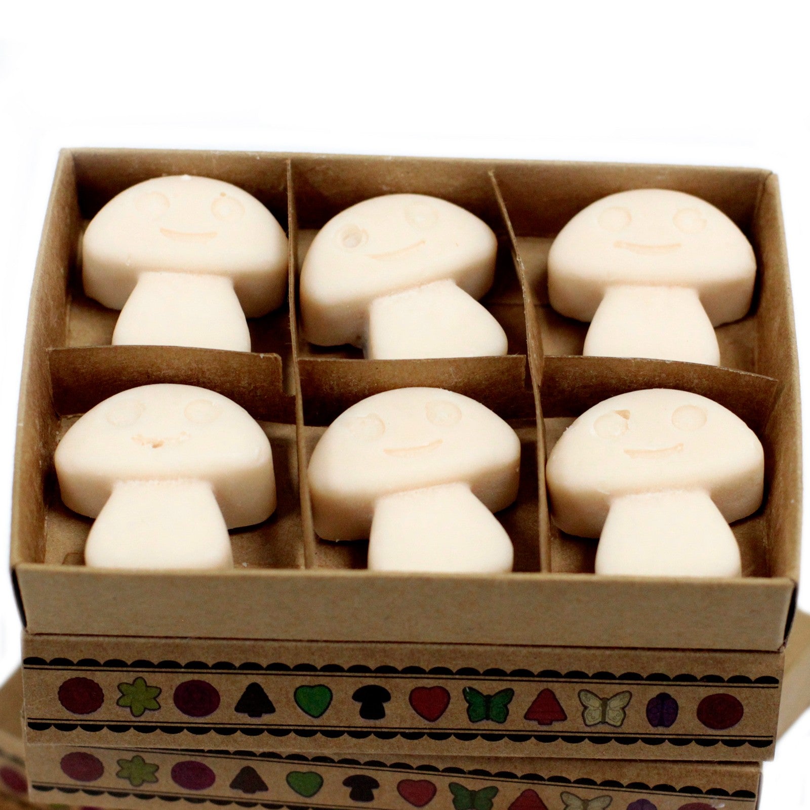 Box of 6 Vanilla Nutmeg soy wax melts – large luxury warm and spicy fragrance

