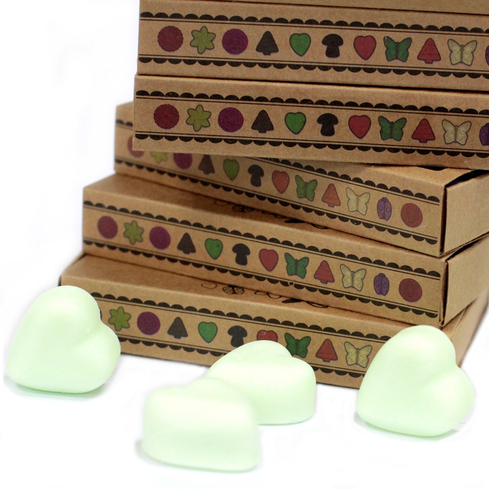 Box of 6 Mint & Menthol soy wax melts – large luxury refreshing scent

