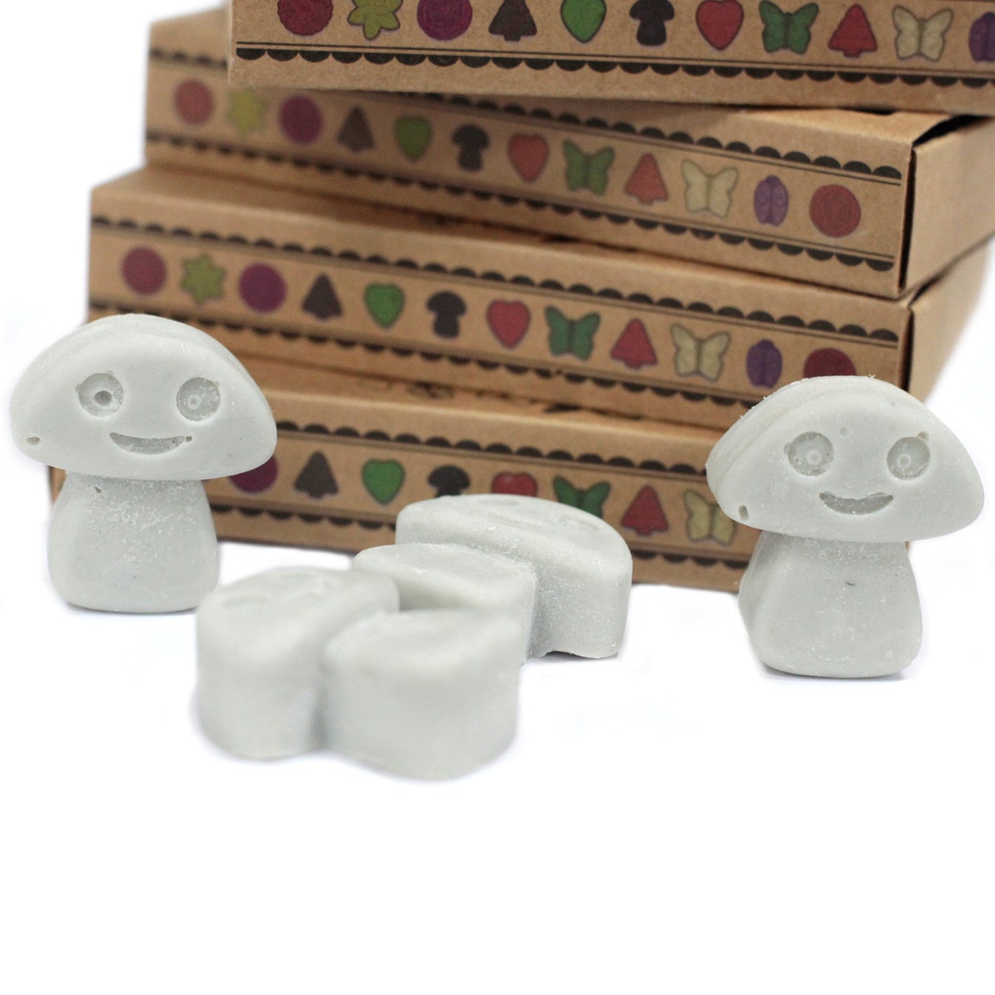 Box of 6 Dark Patchouli soy wax melts – large luxury earthy fragrance

