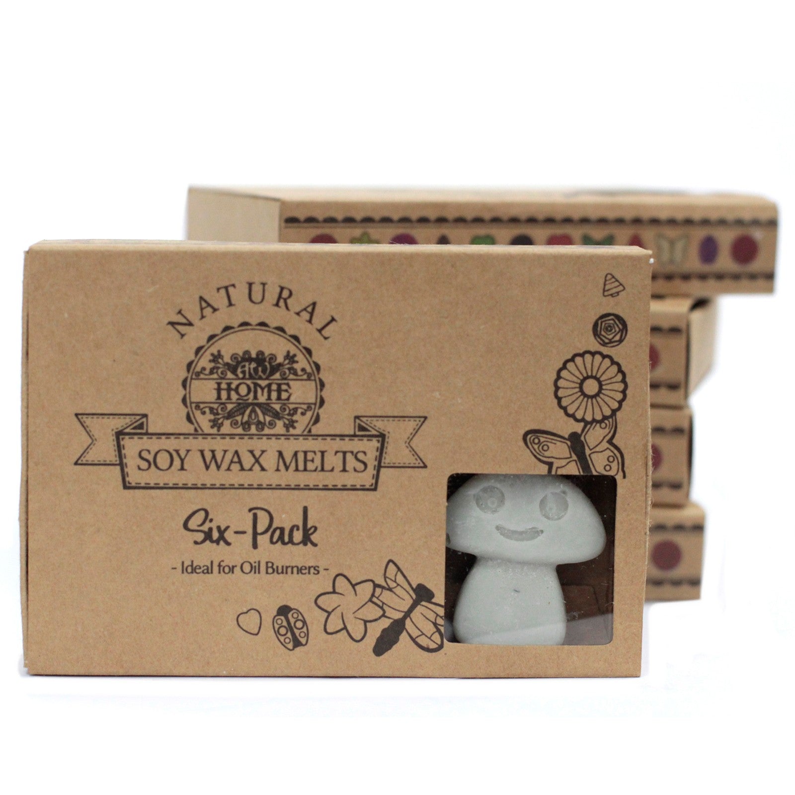 Box of 6 Dark Patchouli soy wax melts – large luxury earthy fragrance

