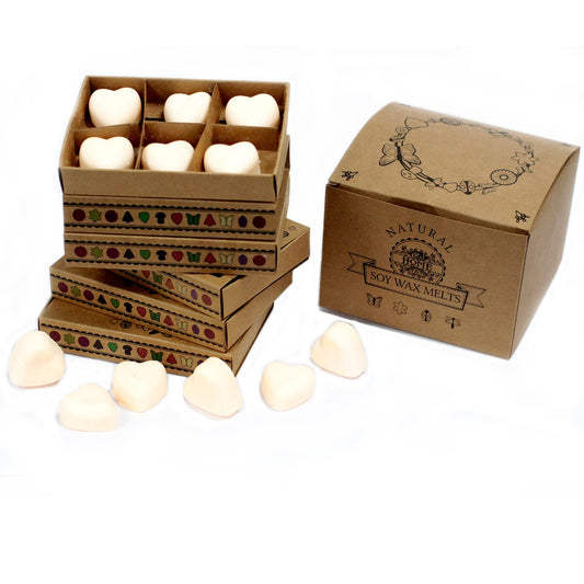 Box of 6 Cinnamon & Orange soy wax melts – large luxury spicy citrus scent

