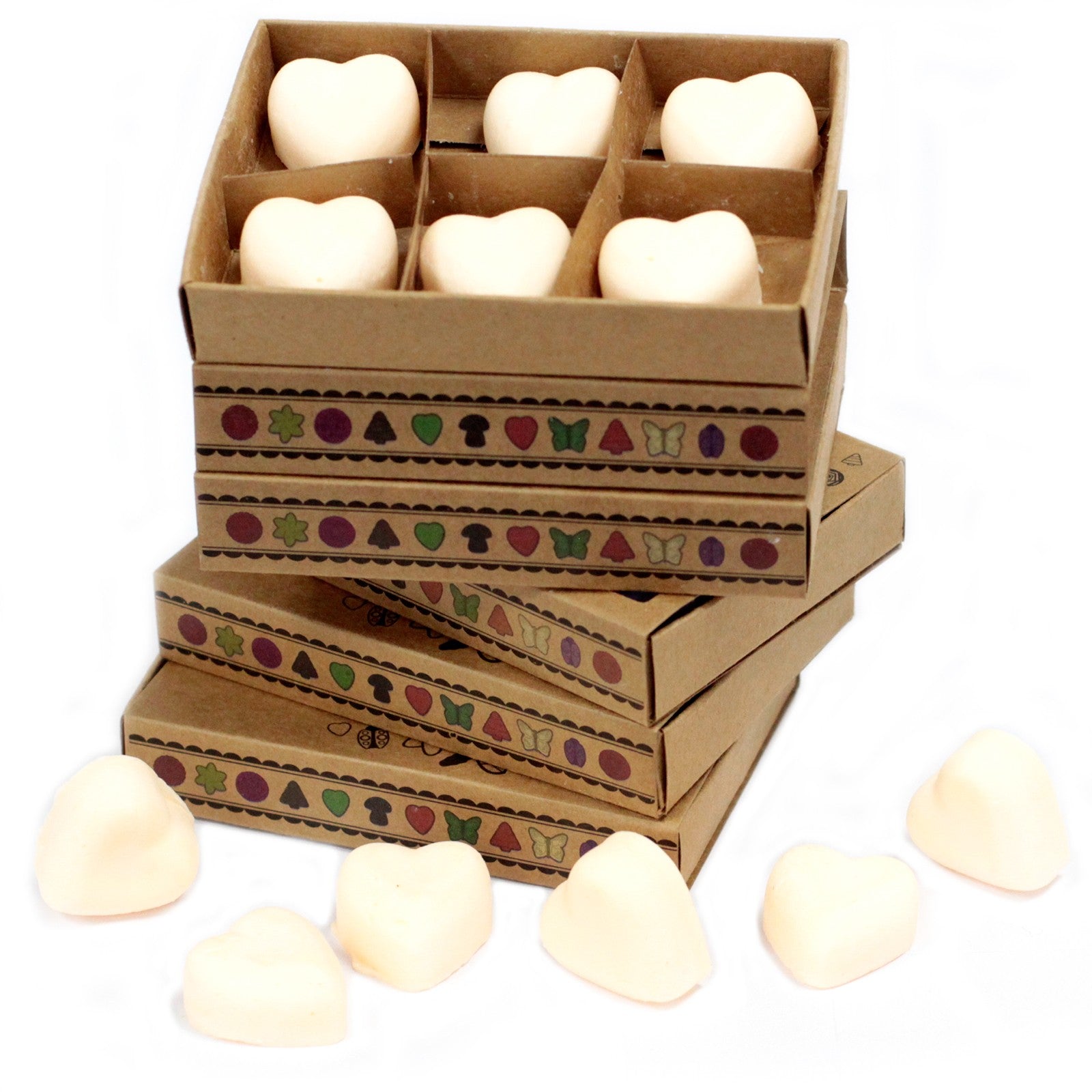 Box of 6 Cinnamon & Orange soy wax melts – large luxury spicy citrus scent

